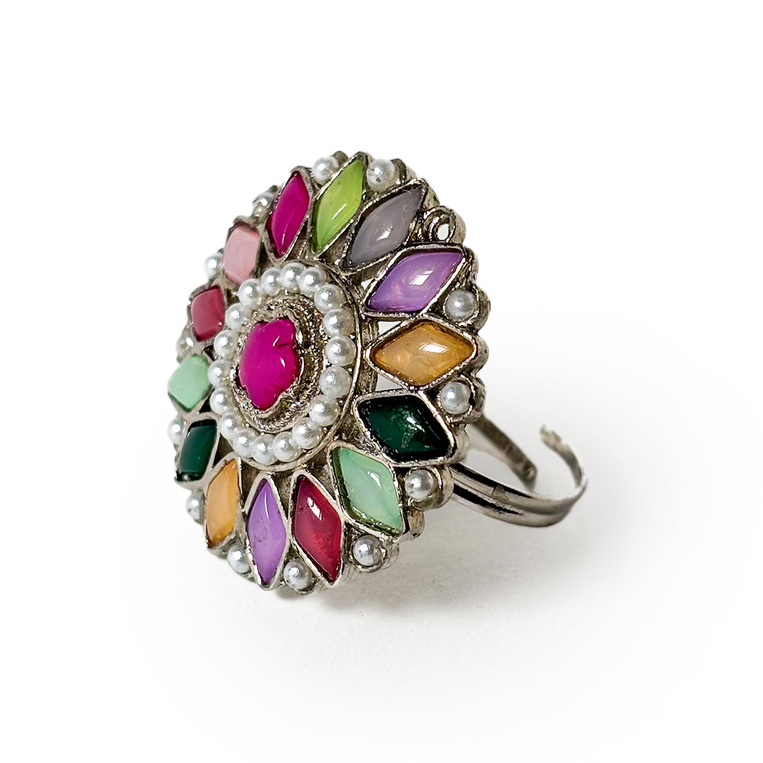 Aarushi Colourful Ring