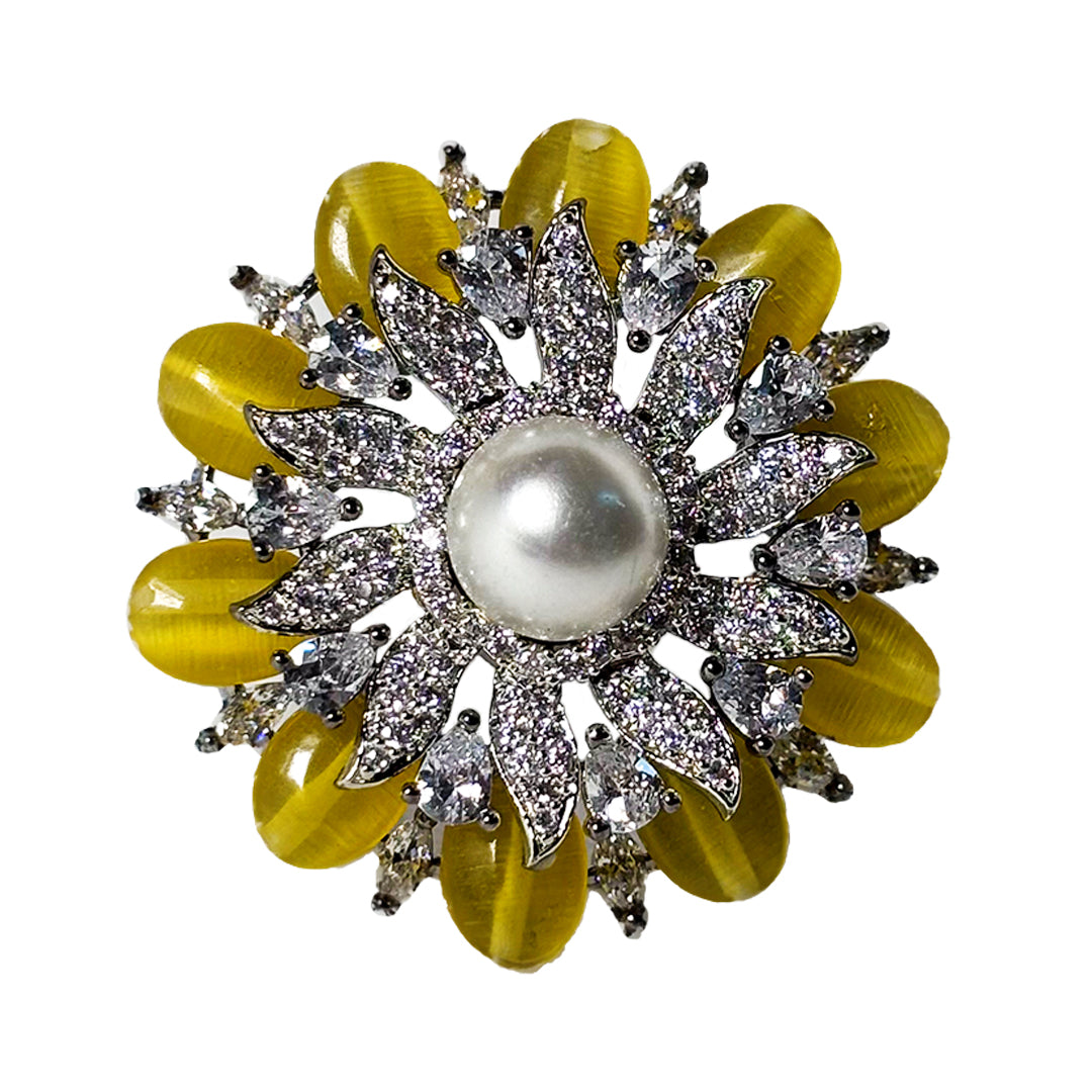 Tisya Yellow AD Ring