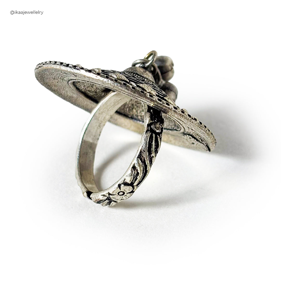 Adiva Oxidised Ring