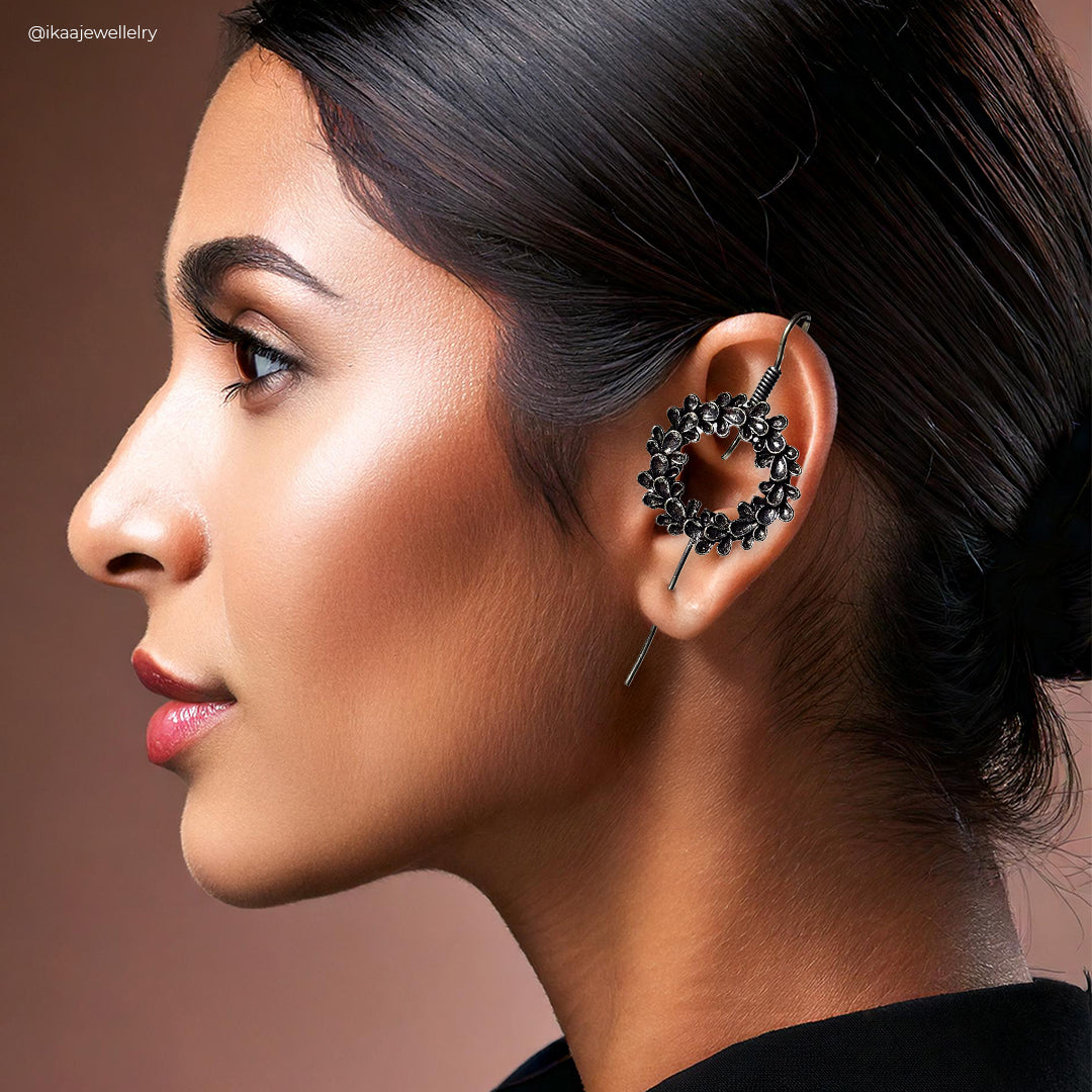 Juhi Floral Earcuff