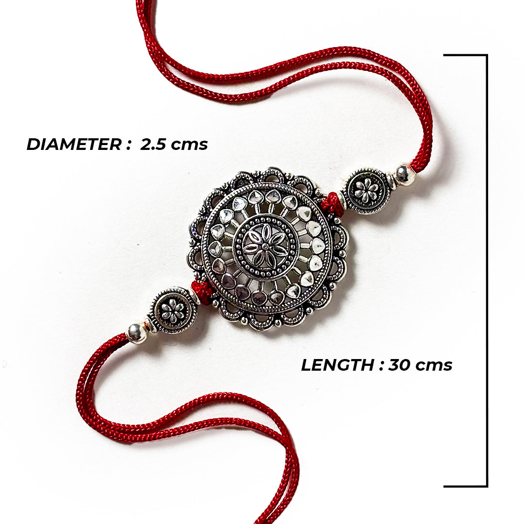 Oxidised Rakhi for Rakshabandhan
