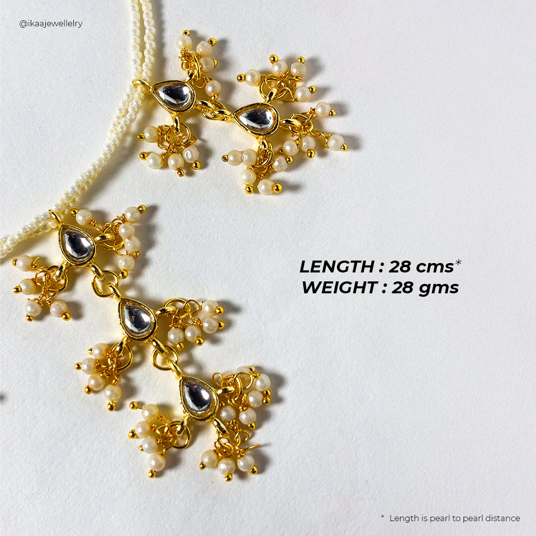 Ishani Pearl Necklace - Choker Style