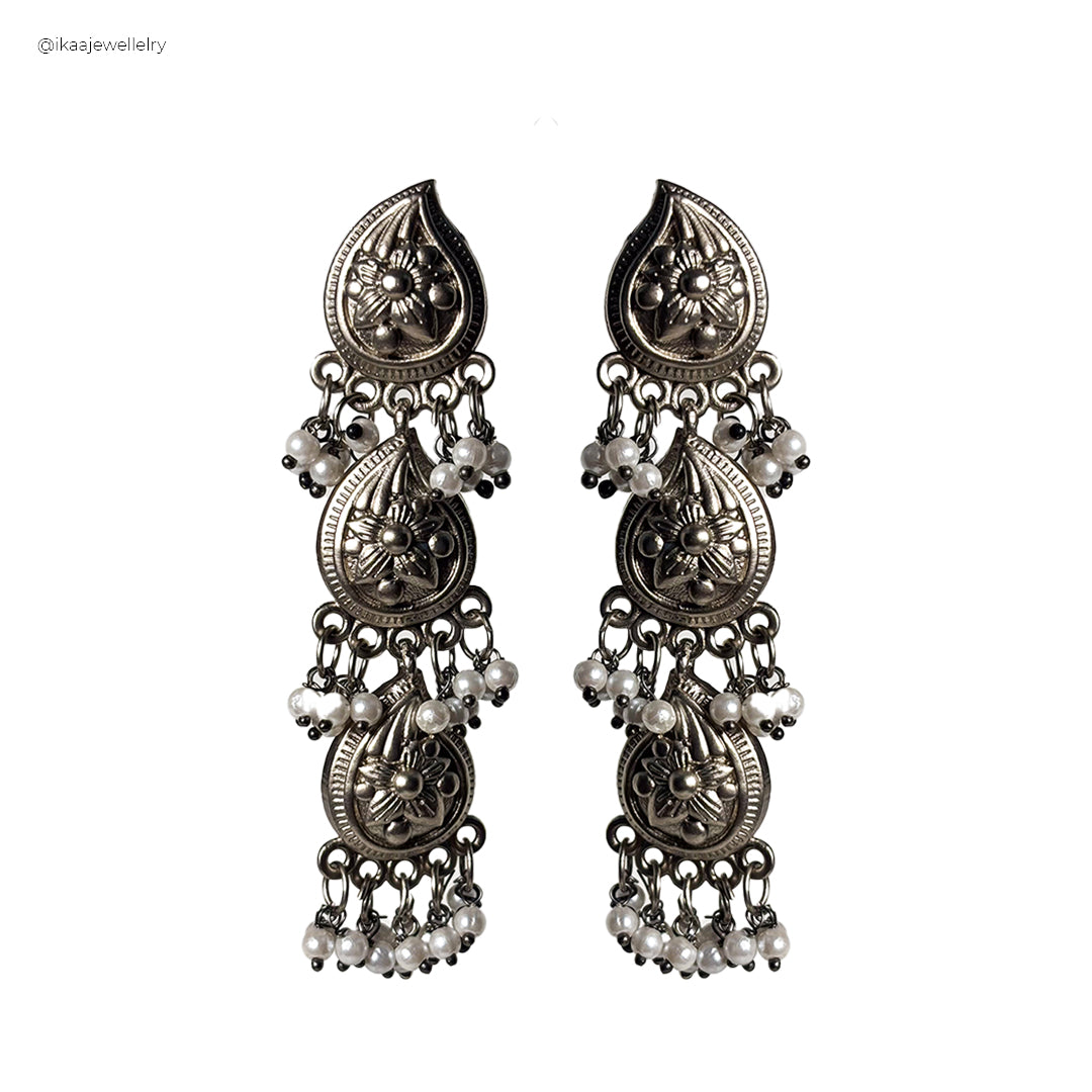 Charul Long Earrings