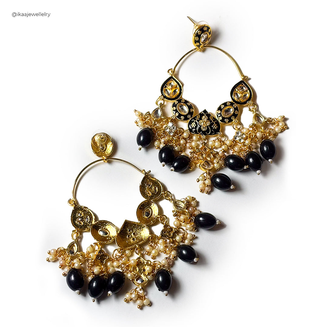 Meghini Chandbali Earrings