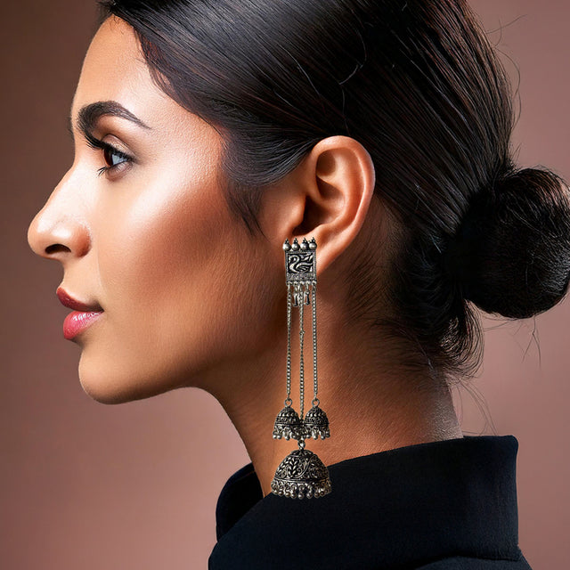 Chitra Long Earrings