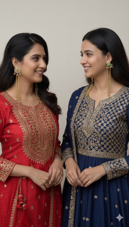 Buy 2 Kashmiri Earrings for ₹859