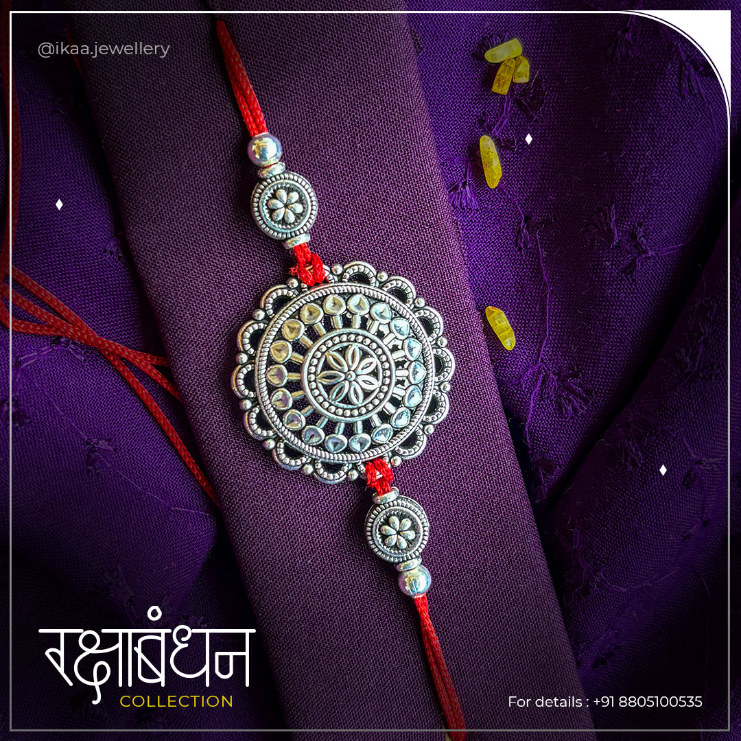 Oxidised Rakhi for Rakshabandhan